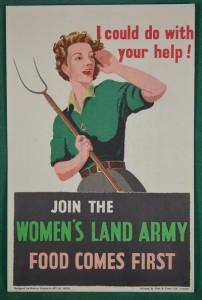 Join The Women's Land Army Food Comes First