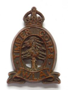 World War Two Women's Timber Corps Badge