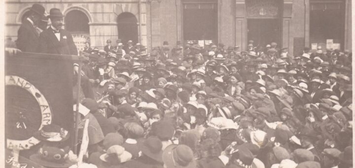 Andover High Street Recruitment Rally 1916/17