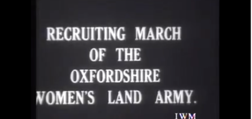 Women's Land Army Recruitment March in Oxfordshire