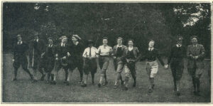 A Party In Derbyshire Photo from 'The Land Girl', December 1942.