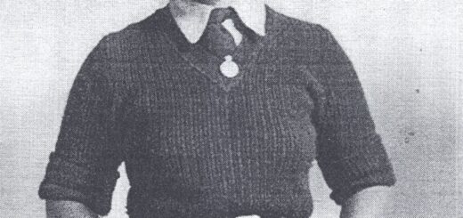 Zeita Trott, aged 17, in her new land girl uniform in the summer of 1942 when she joined the Women's Land Army [WLA] in Bedfordshire. She was based at Bolnhurst hostel in the north of the county and travelled out in mobile gangs each day to work on local farms. She left on medical grounds in 1945 after injury at work. She later married and became Mrs Holes.