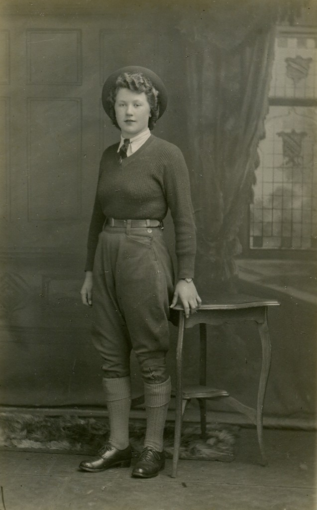 Old Warden land girl Cynthia Linford