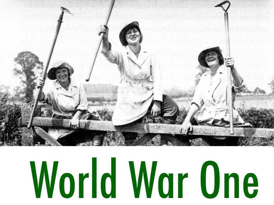 World War One Women's Land Army