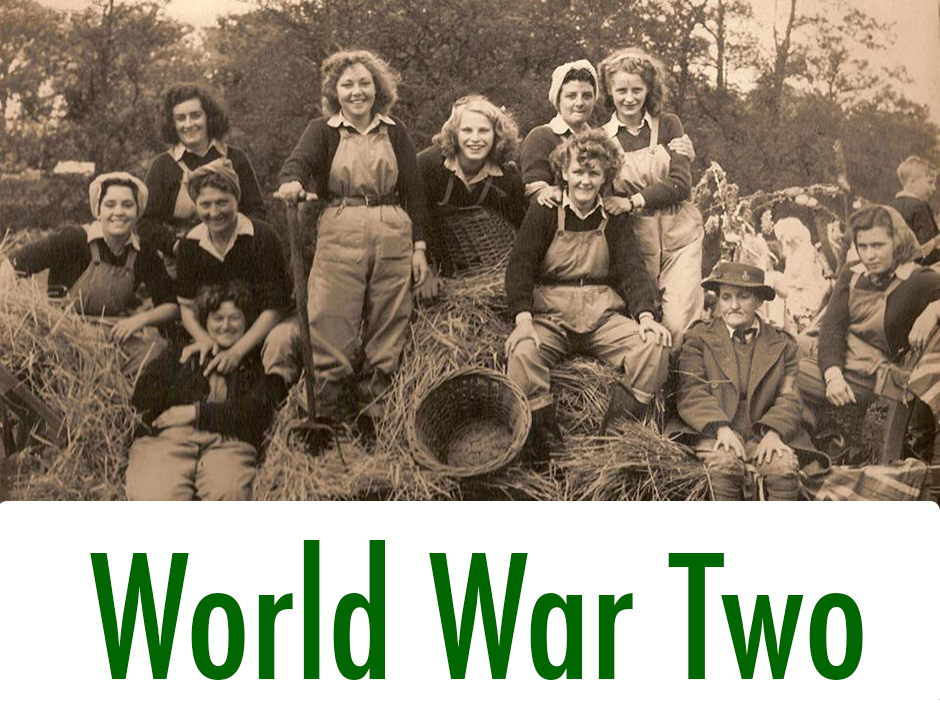 World War Two Women's Land Army