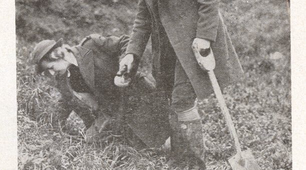 An extract from The Land Girl on rat catching. Courtesy of Stuart Antrobus