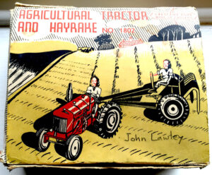 Tractor Toy Packaging Source: Catherine Procter Women's Land Army Collection