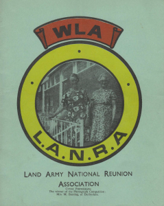 Land Army National Reunion Association Magazine 1970