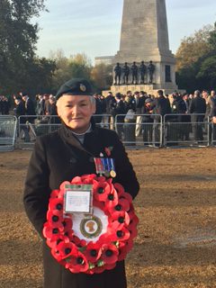 Women's Land Army wreath Cenotaph