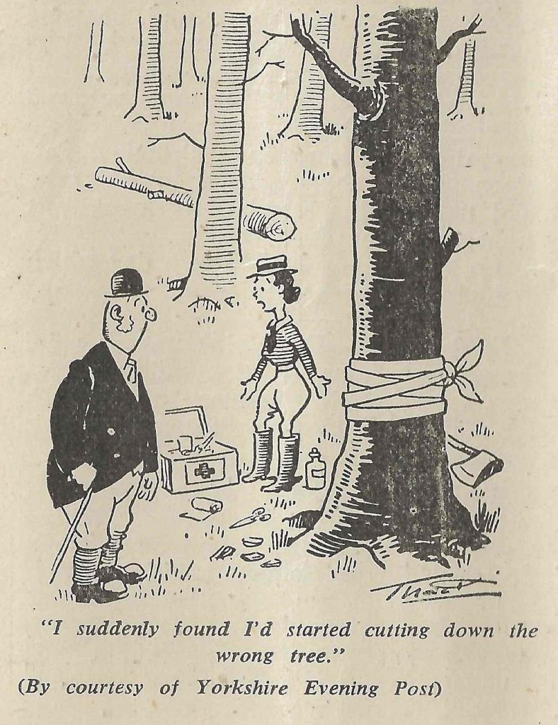 Women's Timber Corps Cartoon