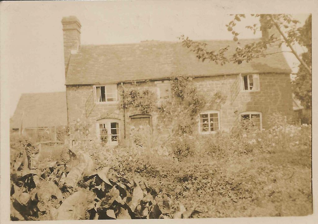 Dorothy's first billet in Shropshire.