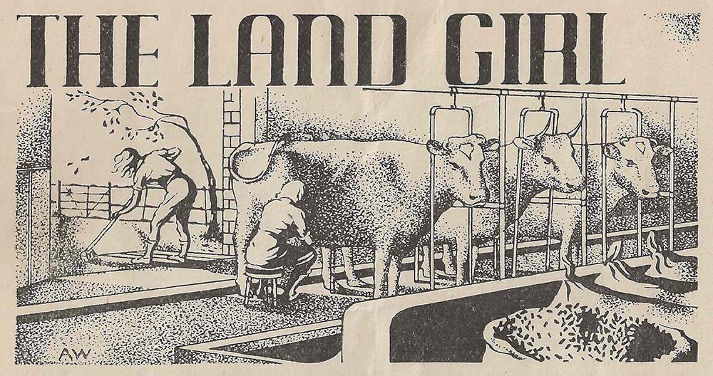 The Land Girl Image January 1944