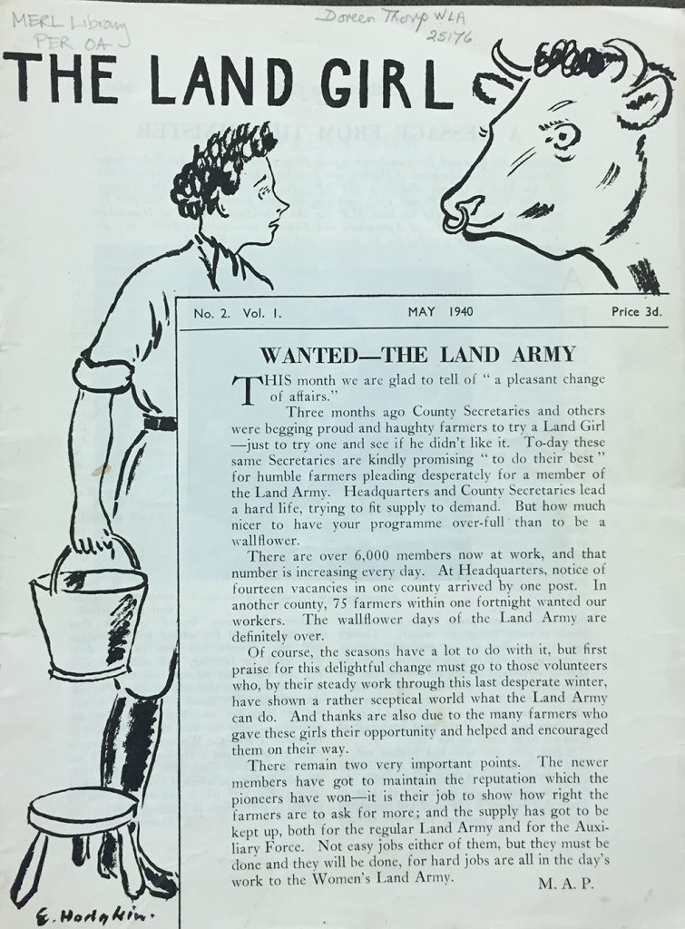 May 1940 edition drawn by E.Hodgkin.