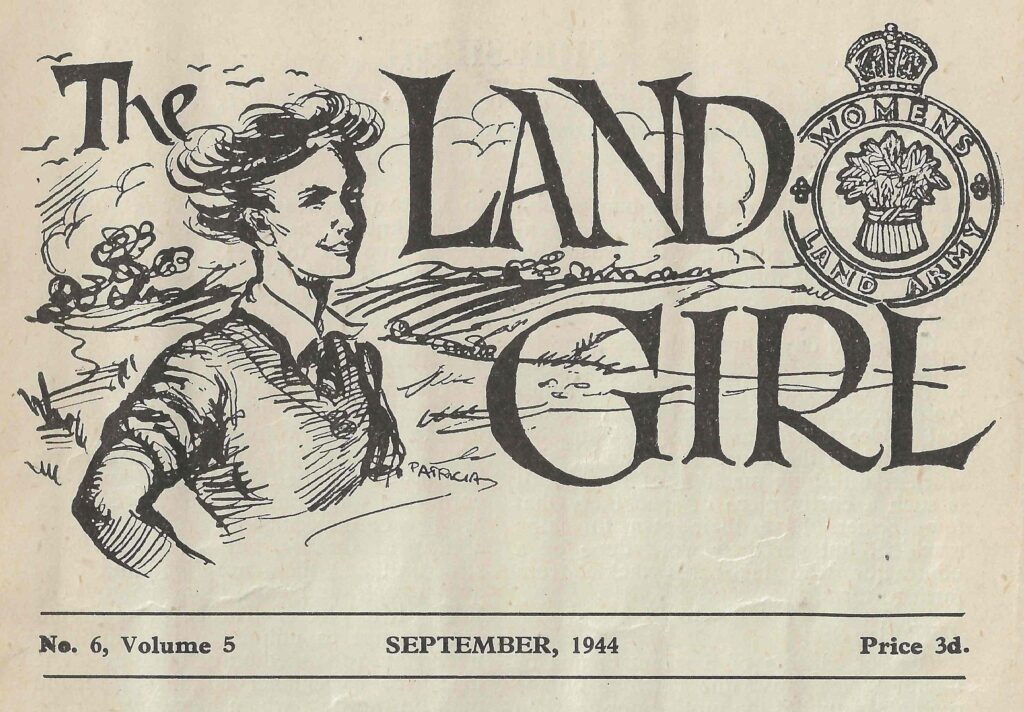 The Land Girl September 1944 front cover