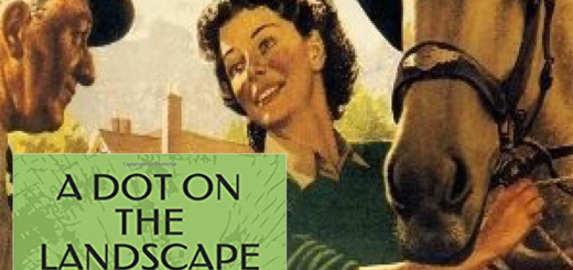 A Dot on The Landscape Book Advert Poster