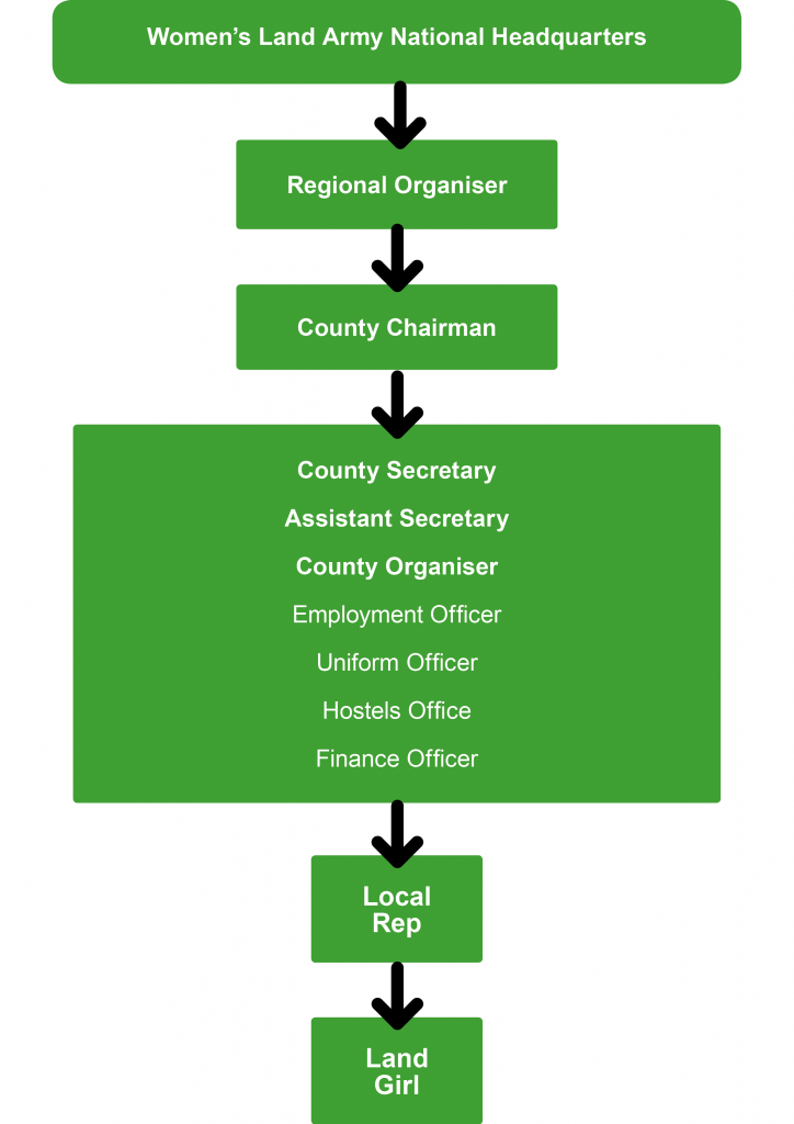 WLA Organisation Diagram