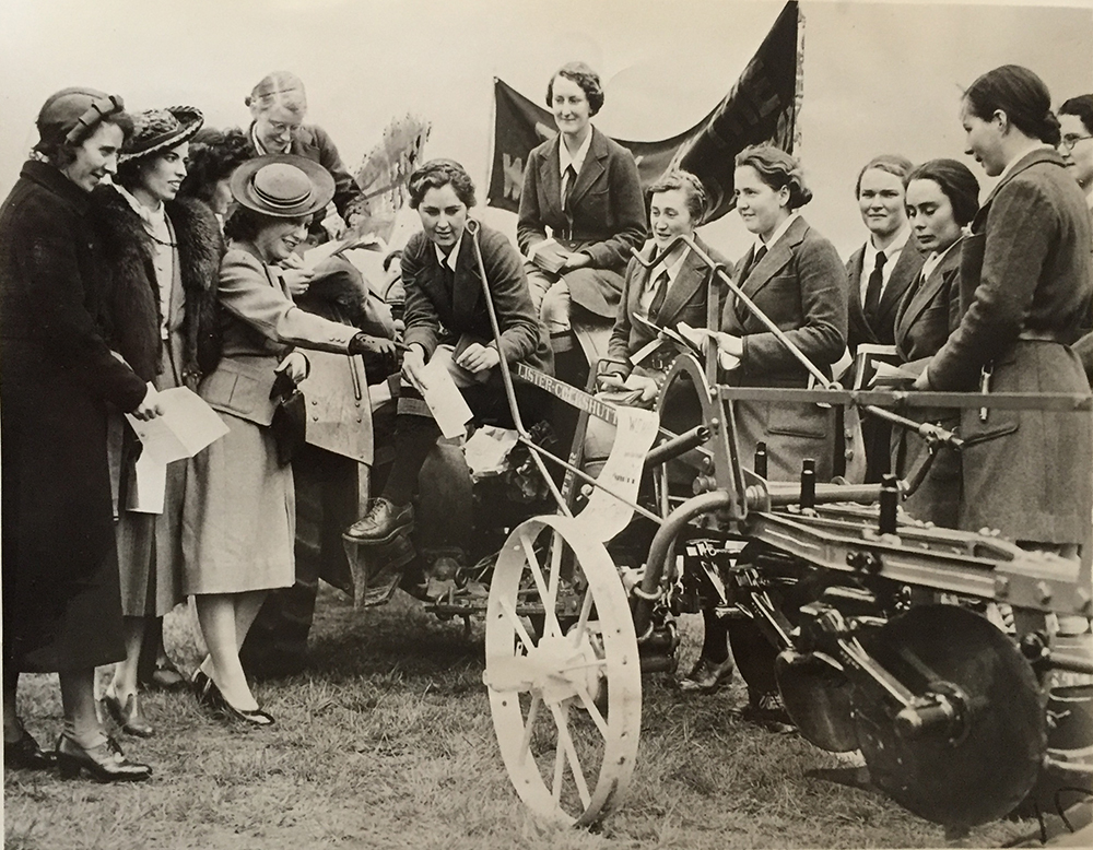 Land Girls at Hackney Marsh Demonstrations