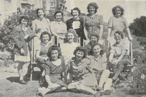 Land Girls at Rest Home in Llandudno