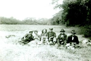 The 'gang' having lunch