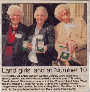 WLA Newspaper cutting 2008