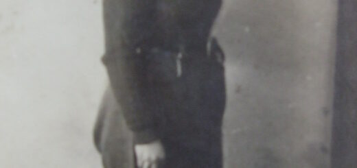 Joycelyn Betty Theobald (née Mumford) in the WLA uniform when she was 19 years old in 1945.