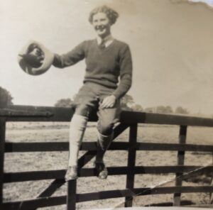 Jean Birtles in her WLA uniform