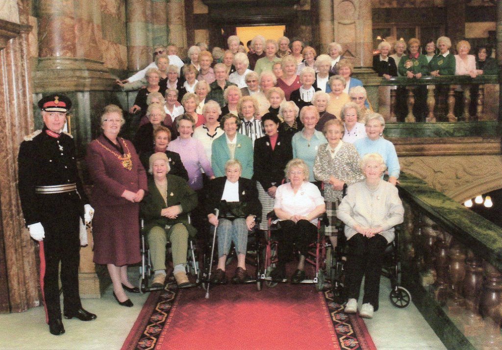 Sheffield Land Army Girls   - Feb 2009 Celebrations at the Sheffield Town Hall with the Lord Mayor, Jane Bird