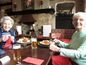 Winnie and Mary at Millstone, Tickhill 17th Oct 2015