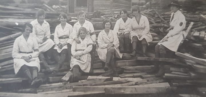 First-World-War-Land-Girls-Forestry