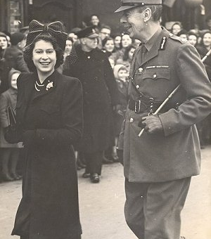 Princess Elizabeth in Bedford to visit Land Girls