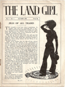 The Land Girl October 1940