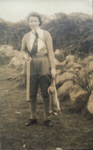 Land-Girl-with-rabbits