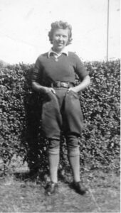 Margaret Adams in WLA uniform