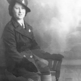 Anastasia Birley in WLA Uniform